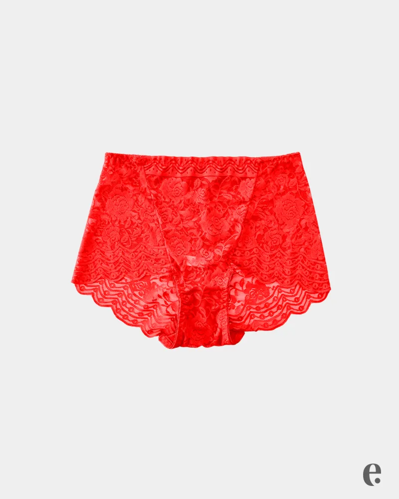 High Quality High Waist Lace Panty