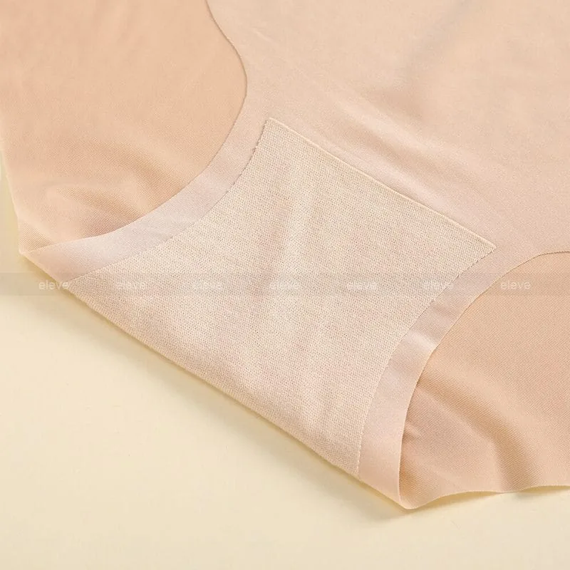 Ice Silk Mixed Color Stretchable Seamless Panties - Image 12