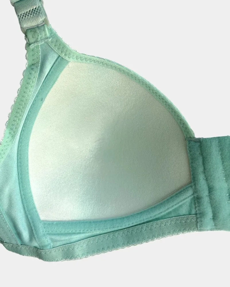 Front button bra