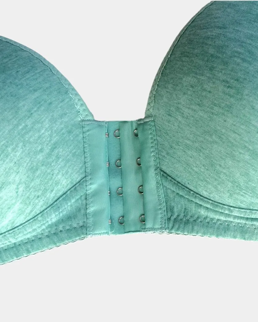 Front button bra