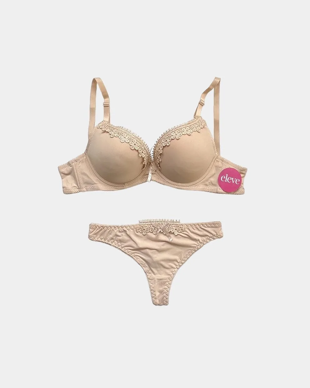 Copa C Cup Underwire Lace Bra Set - Image 4