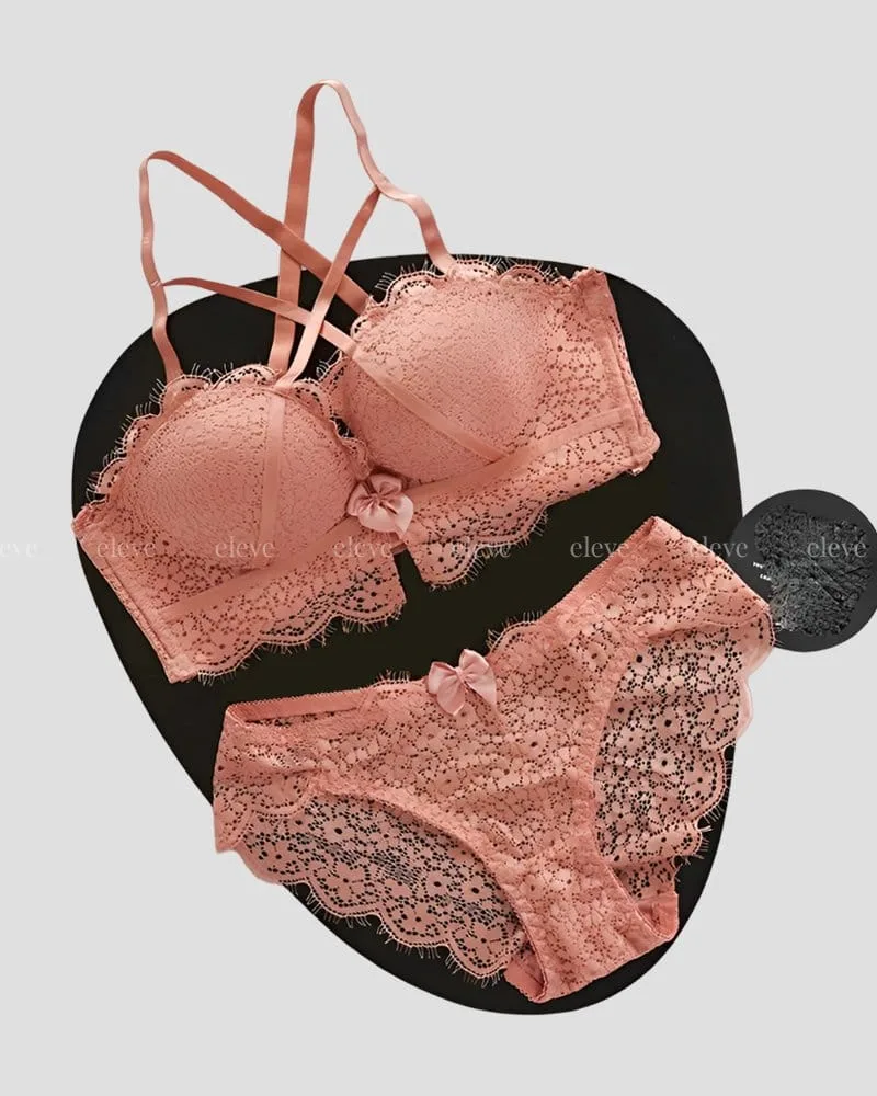 Lace bra set