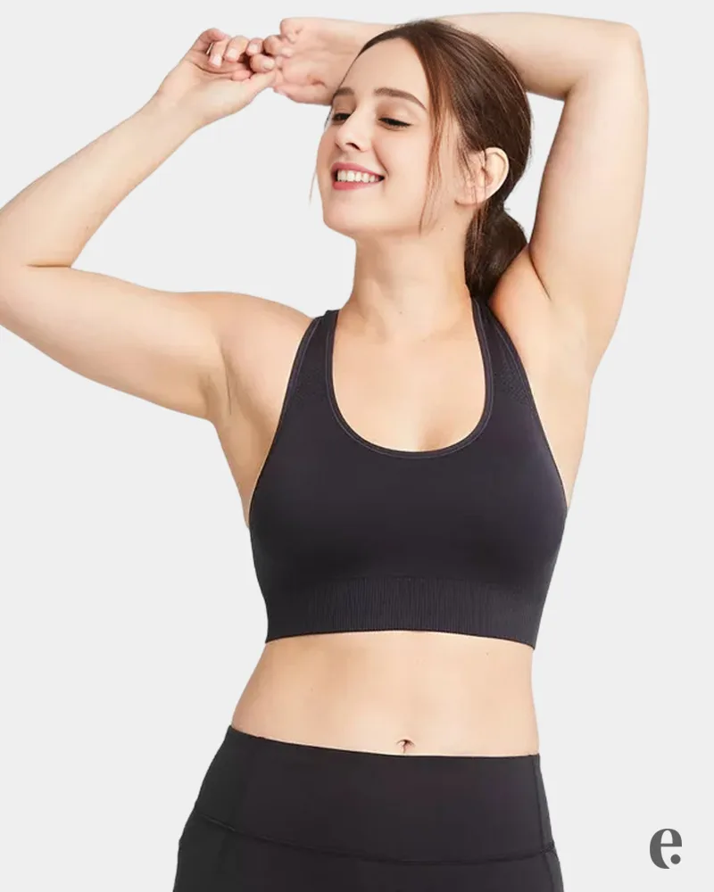 Seamless Racerback Sports Bra