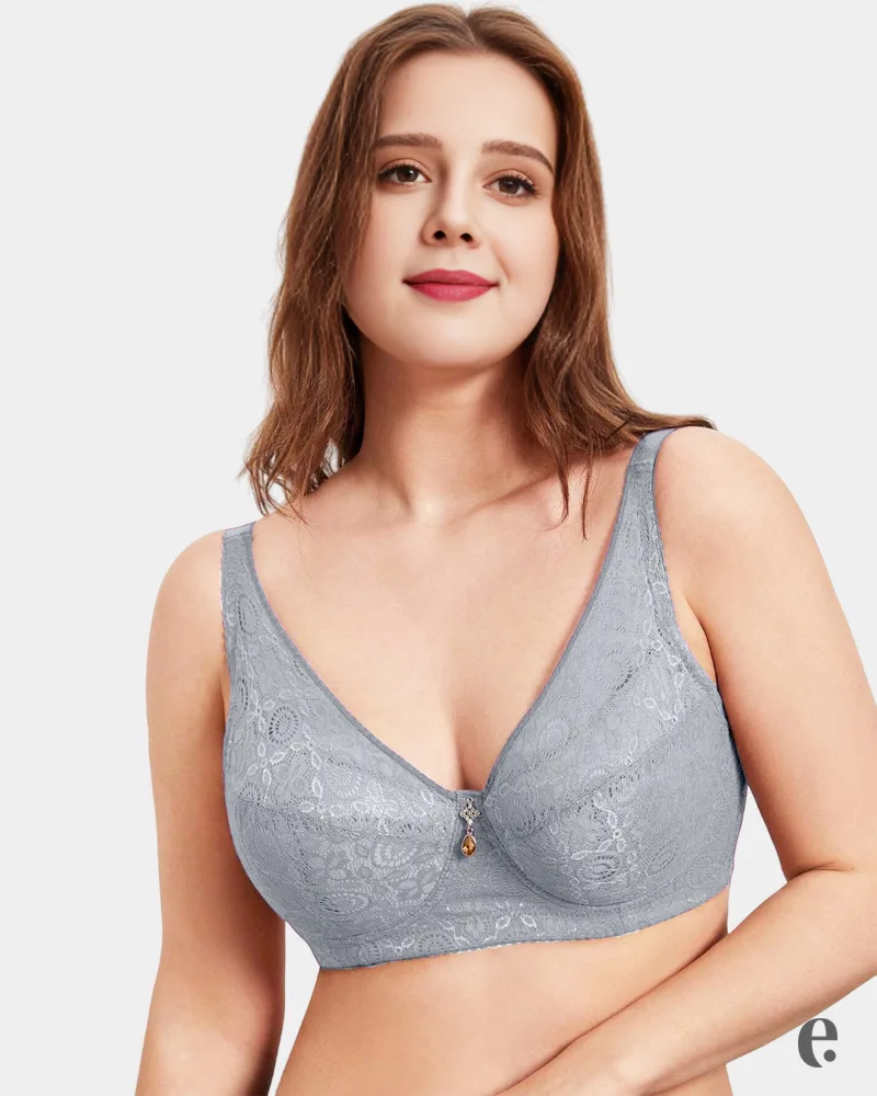 E Cup Size Minimizer Bra