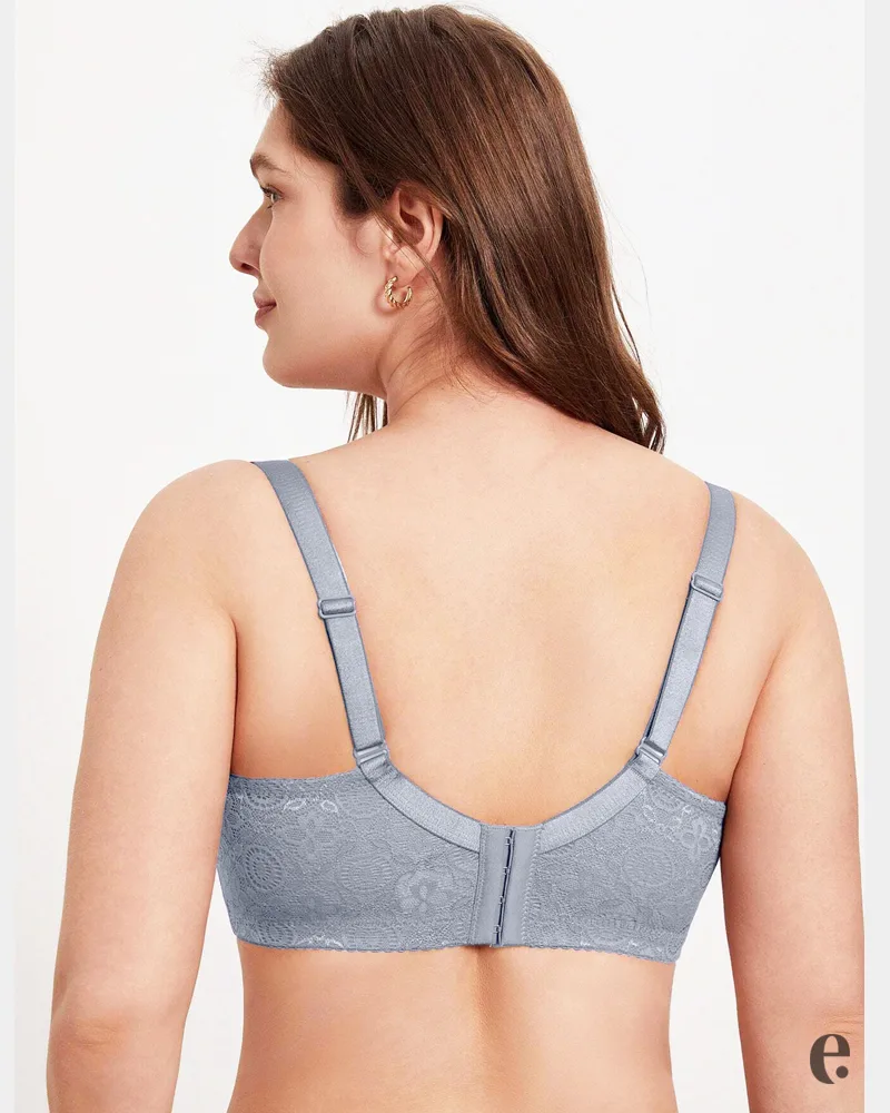 E Cup Size Minimizer Bra