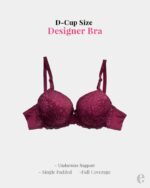 D Cup padded bra