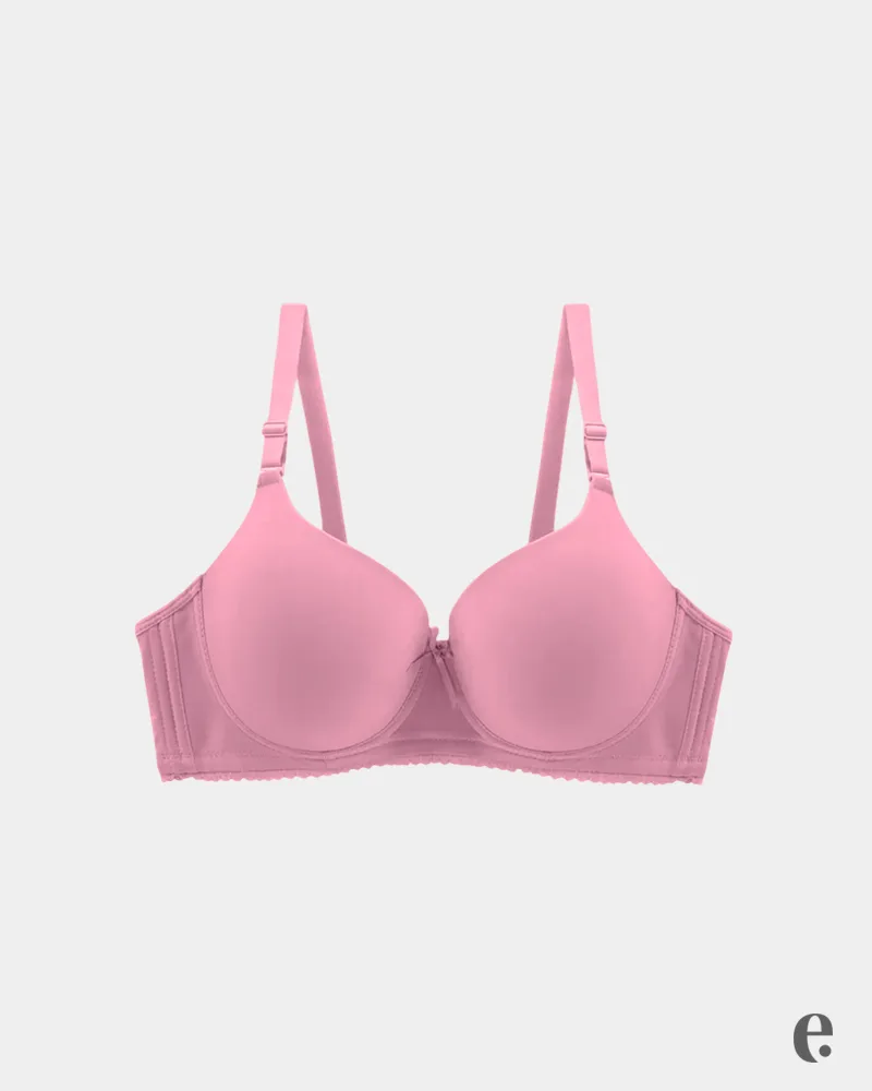 B-cup size Plain Underwire Bra