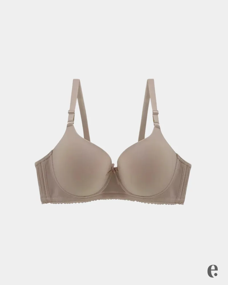 B-cup size Plain Underwire Bra
