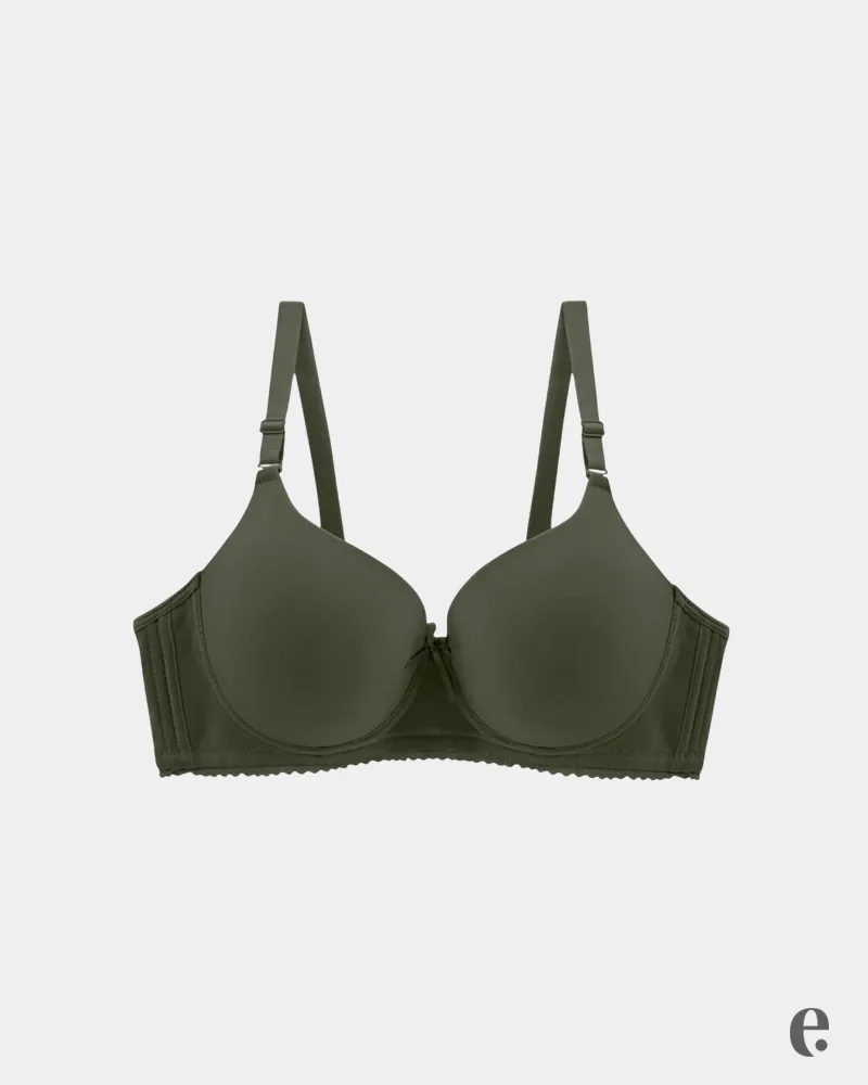 B-cup size Plain Underwire Bra