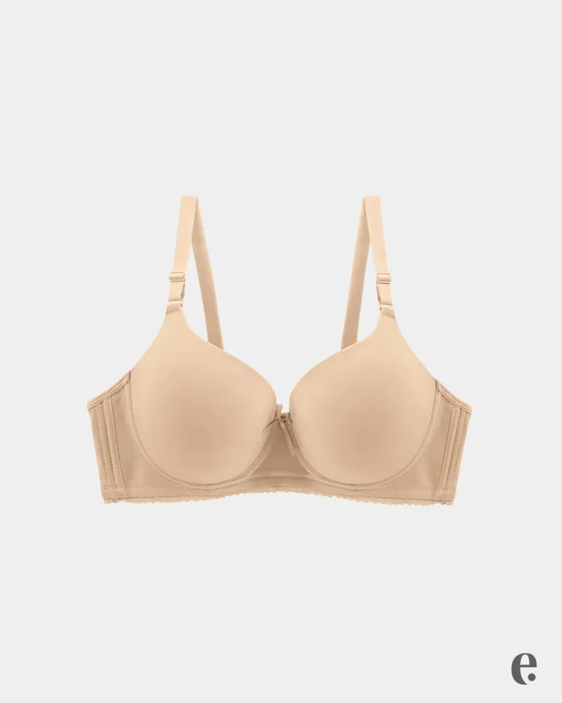 B-cup size Plain Underwire Bra