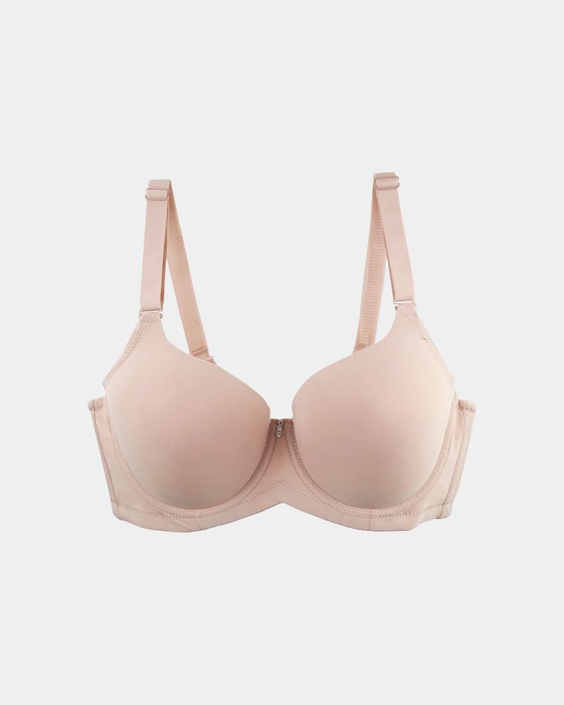 D-Cup Size Plain Single Padded Bra