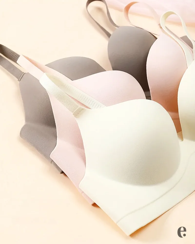 A/B Cup Seamless Double Padded Push-up Bra - Image 7