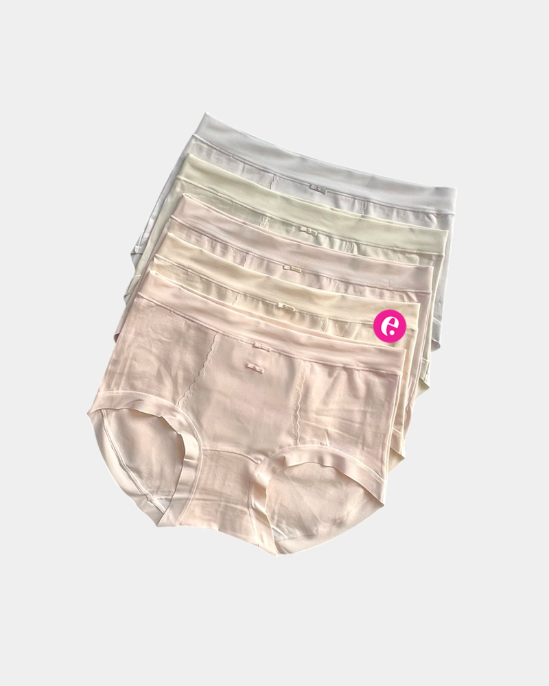 Mid Waist Comfortable Mixed Cotton Panties
