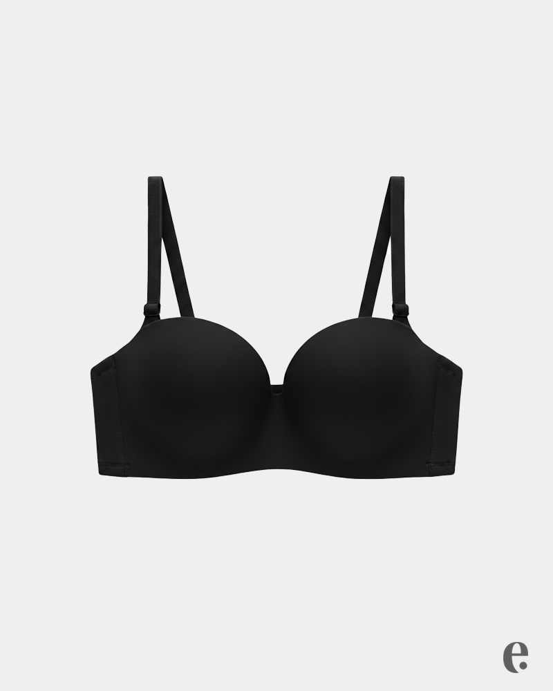 Seamless Bra-2 Seamless And Strapless C Cup T-Shirt Bra