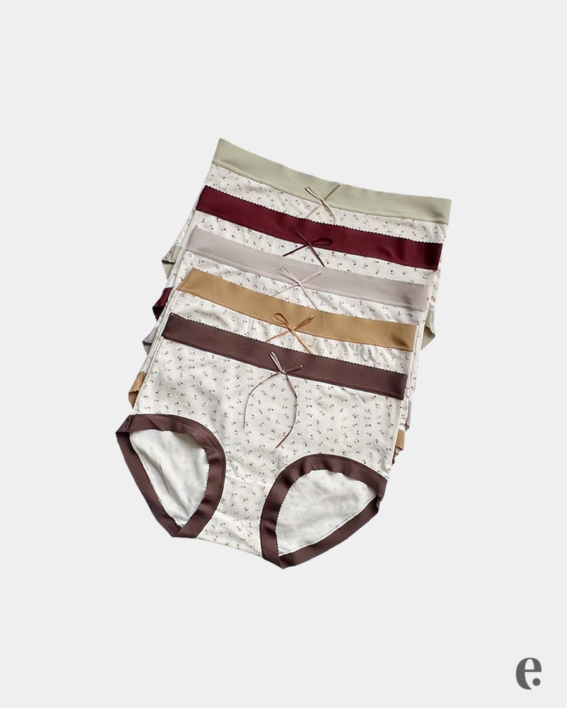 Soft & Comfortable Bow Printed Panties