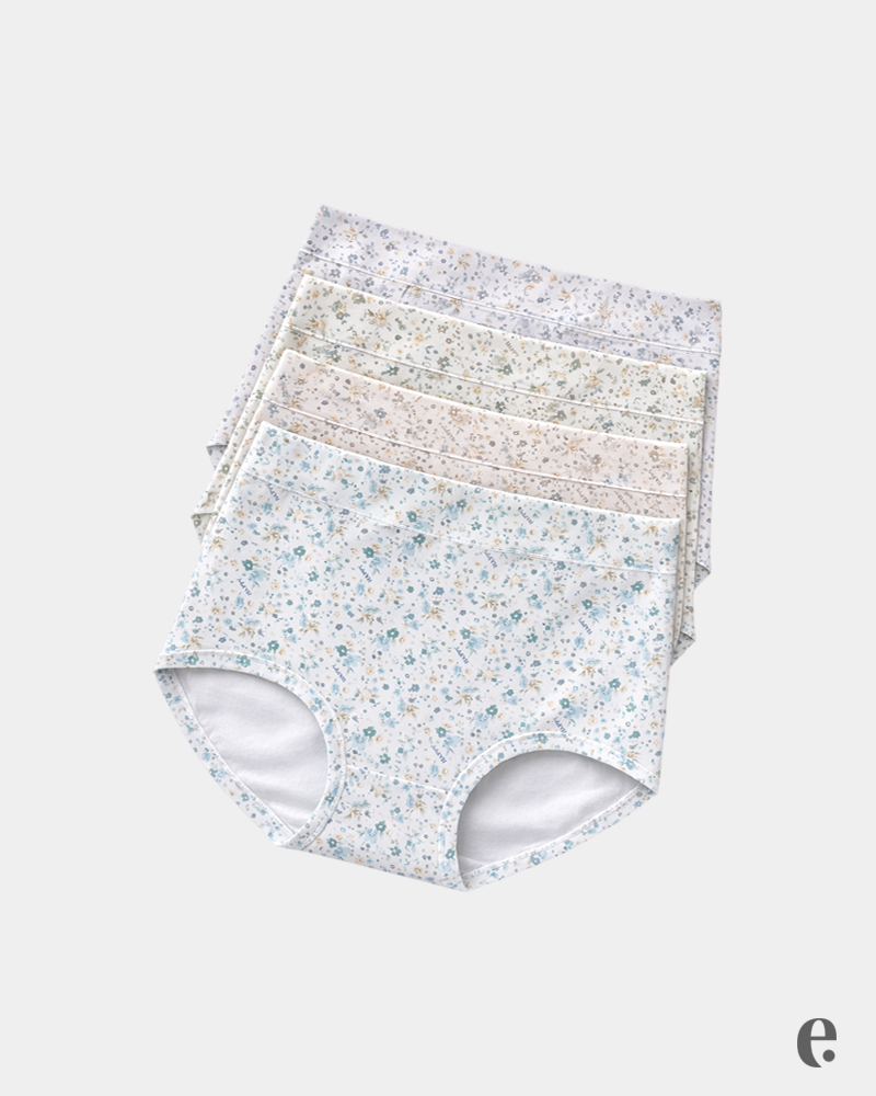 Floral Comfortable Cotton Panties