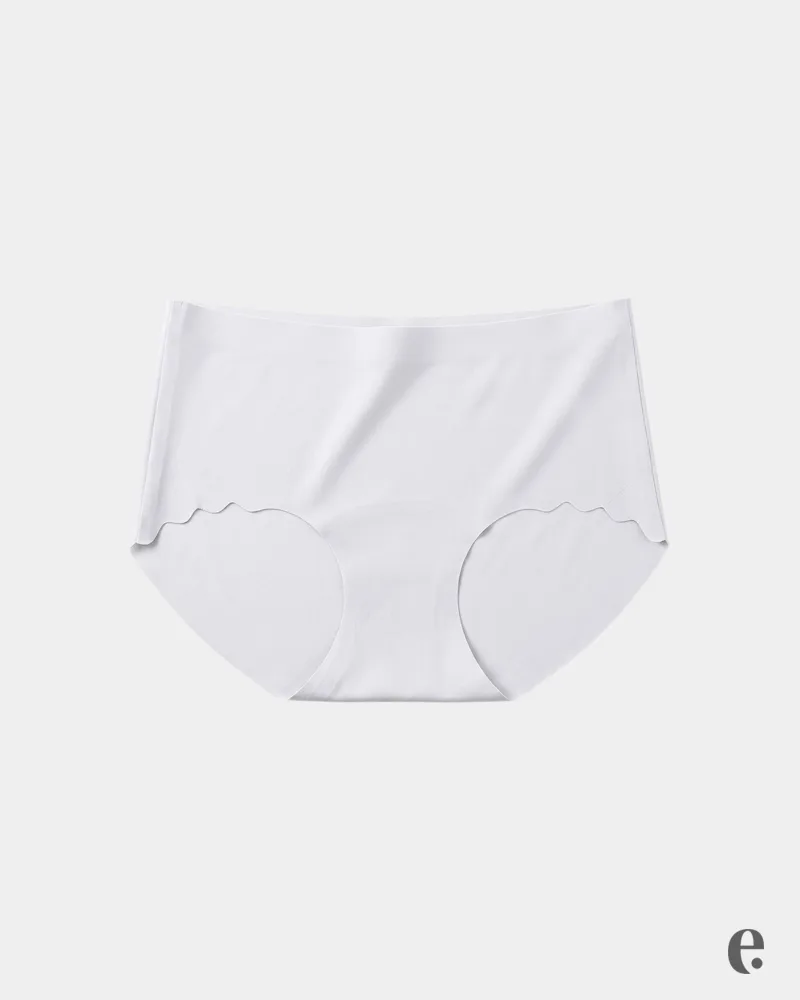Seamless Ice Silk Hipster Panties