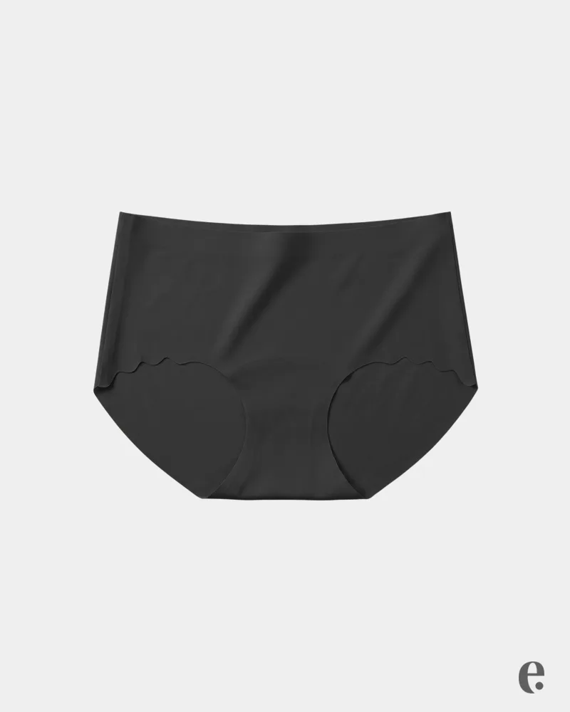 Seamless Ice Silk Hipster Panties