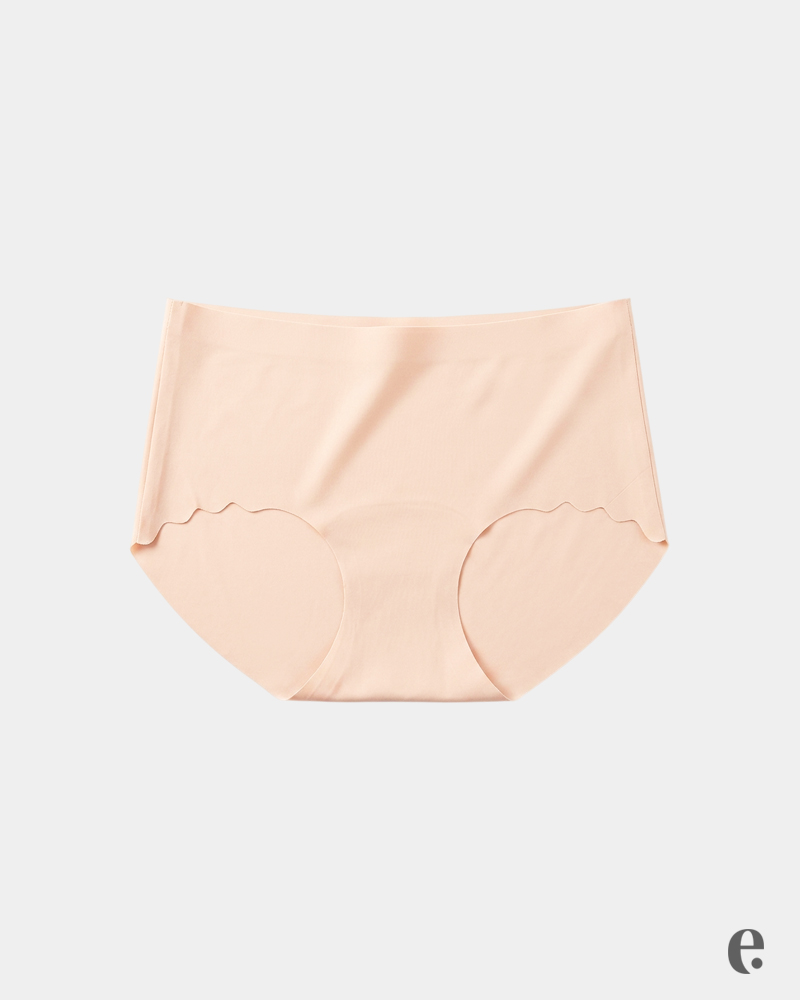 Seamless Ice Silk Hipster Panties