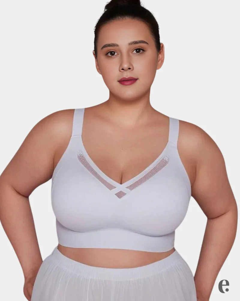 D Cup Full Coverage Wireless Seamless Bra