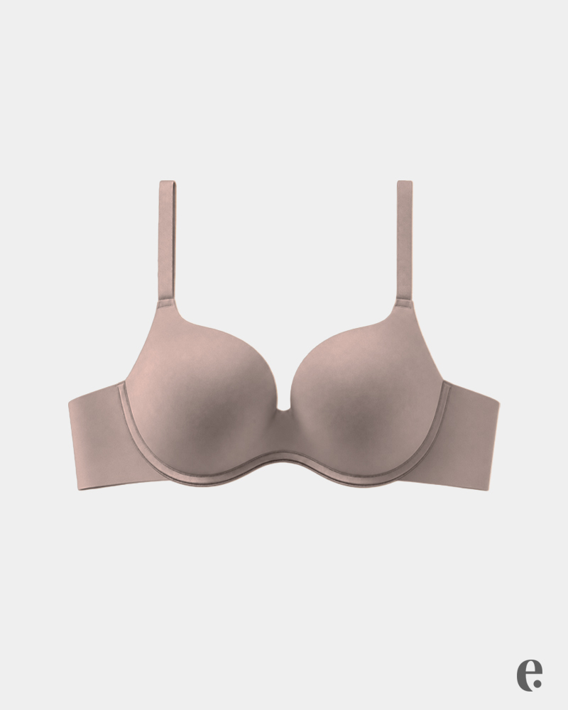 B Cup Push-up Plunge Cut Bra