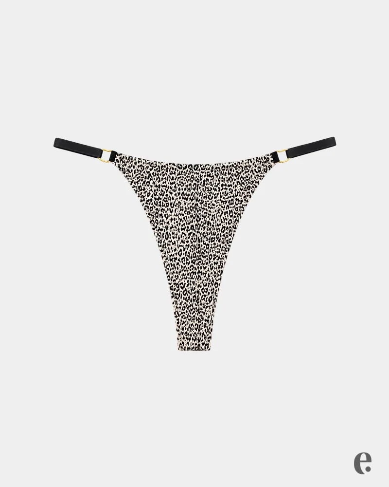 Soft & Comfy Printed Thong  Panty - Image 3
