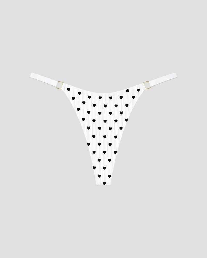Soft & Comfy Printed Thong Panty
