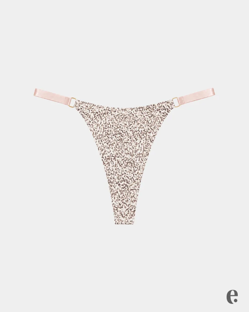 Soft & Comfy Printed Thong Panty