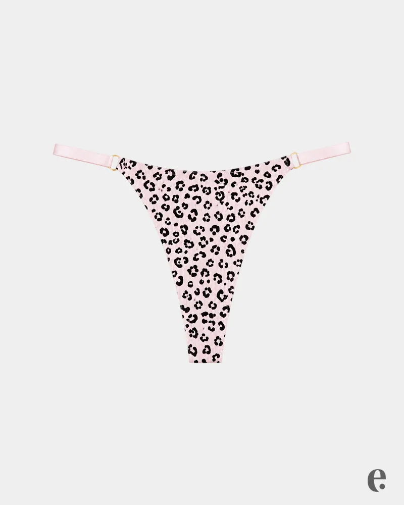 Soft & Comfy Printed Thong  Panty - Image 6