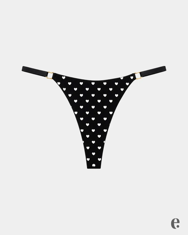 Soft & Comfy Printed Thong Panty