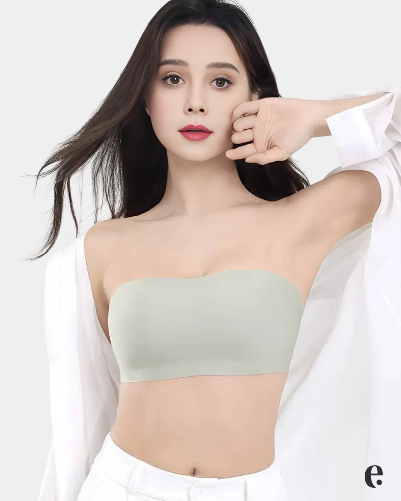 Wireless Strapless Seamless Tube Top Bra